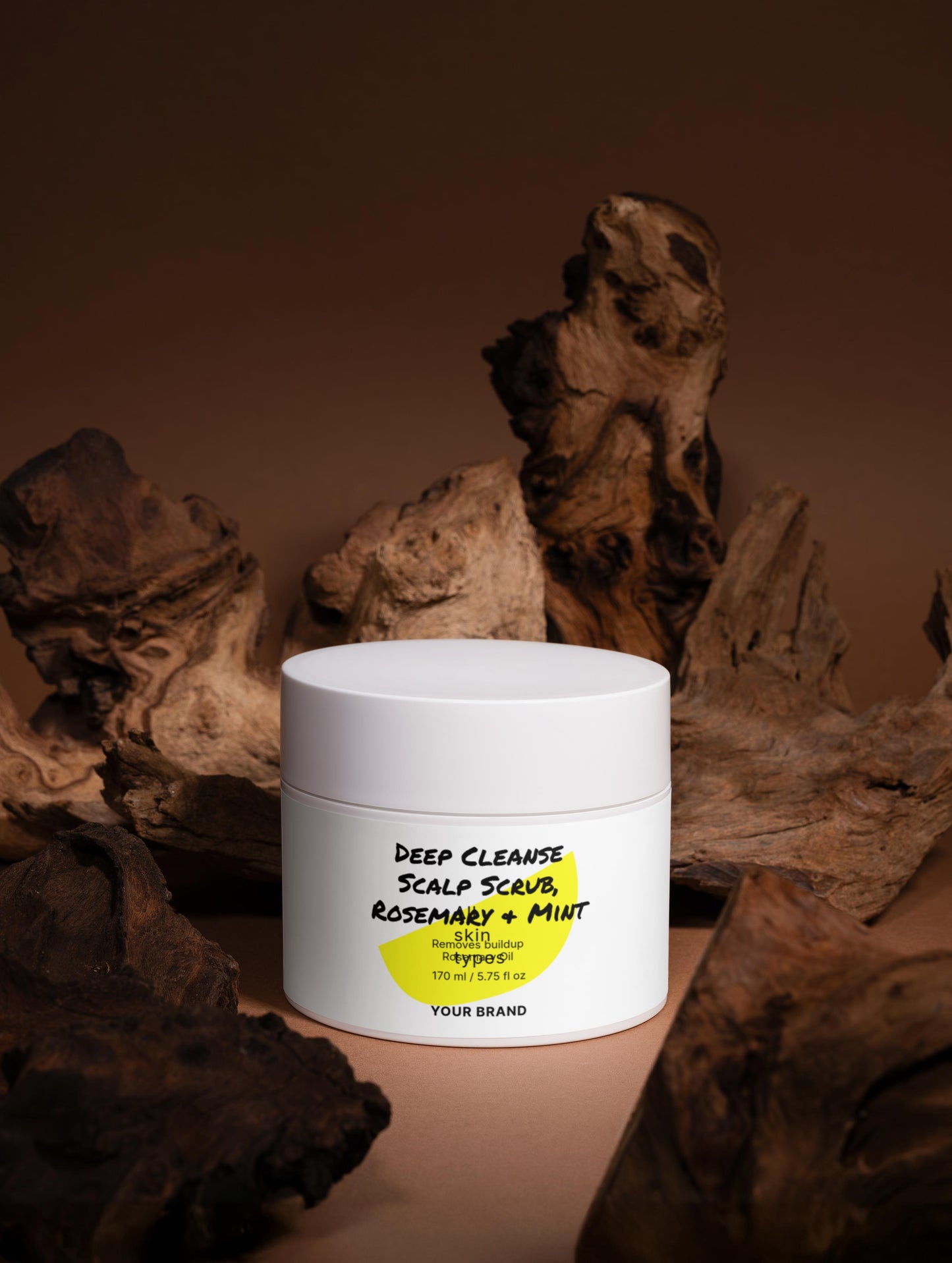 Deep Cleanse Scalp Scrub, Rosemary & Mint