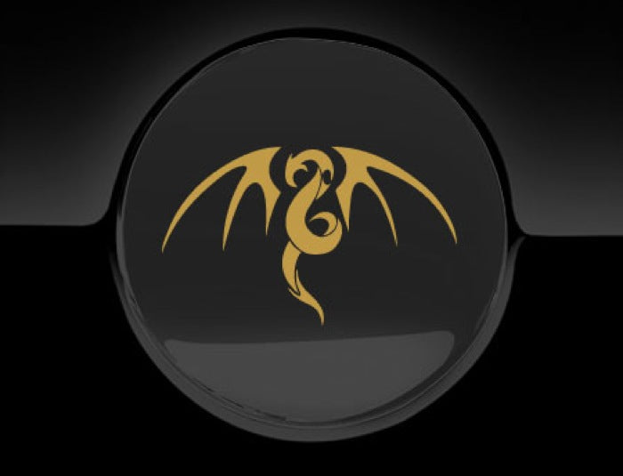Tribal Dragon Fuel Cap Cover Car Sticker-9