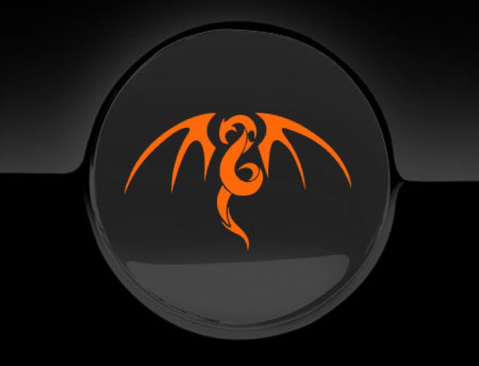 Tribal Dragon Fuel Cap Cover Car Sticker-12