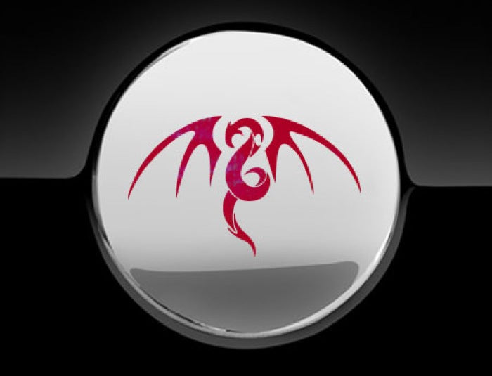 Tribal Dragon Fuel Cap Cover Car Sticker-0