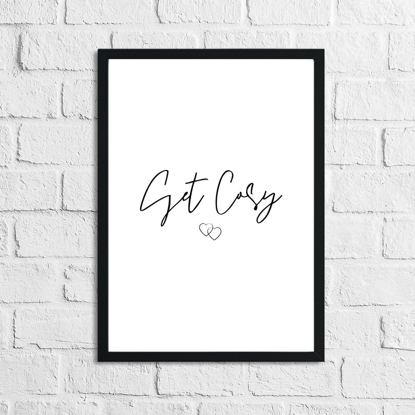 Get Cosy Heart Home Simple Home Wall Decor Print-1