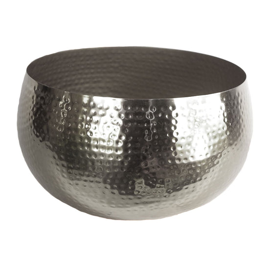 Leaf Metal Planter Edge Metal Planter SILVER XL-0 Leaf Metal Planter Edge Metal Planter SILVER XL-0