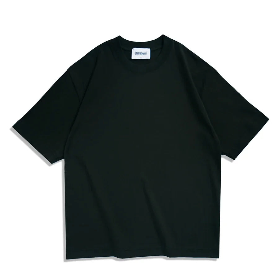 Oversized Summer T shirts for Women Men Brown Casual Female Korean Streetwear Tees Unisex Basic Solid Young Cool Tops
