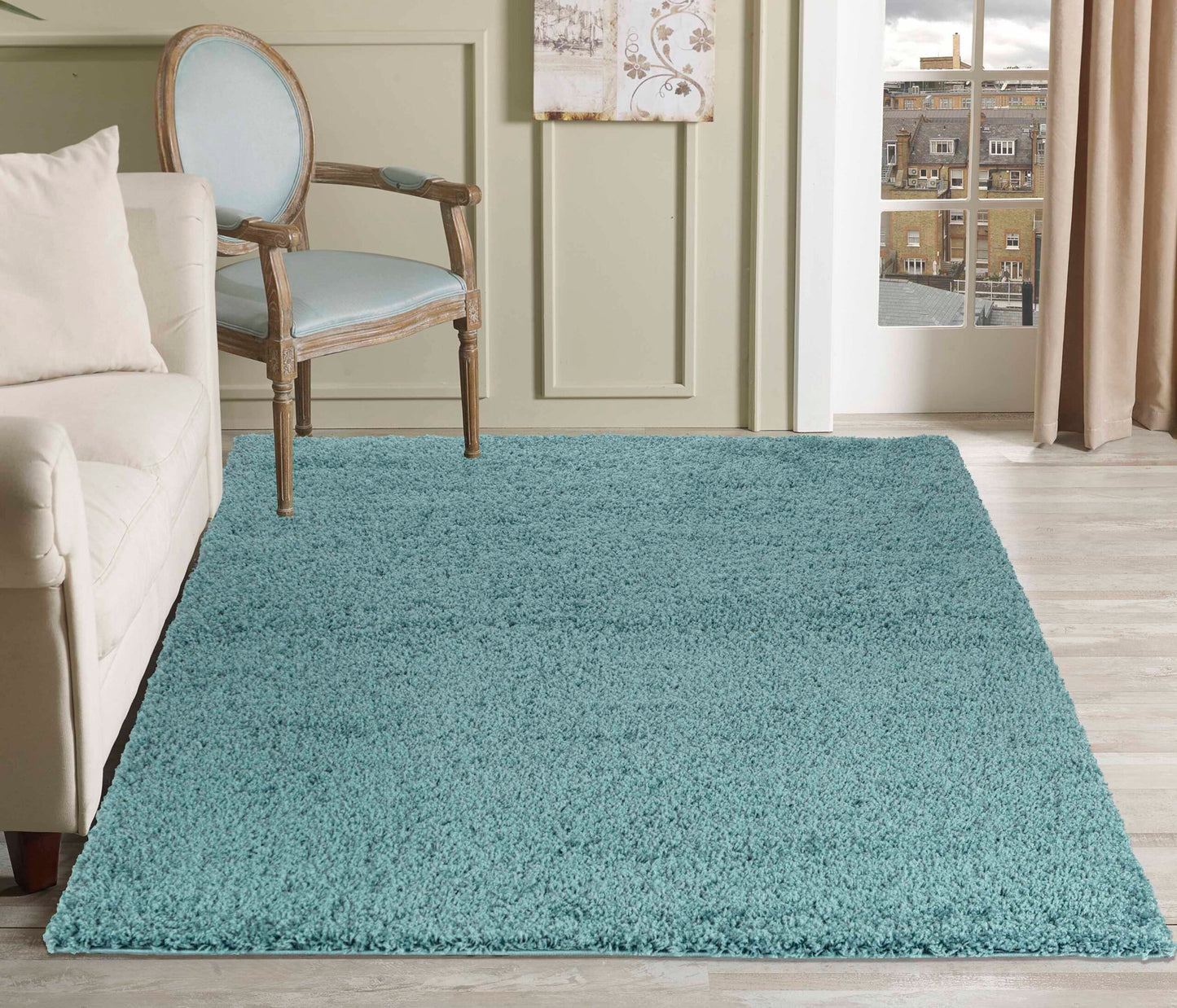 Oxford Rugs Living Room – Area Rug for your home – Fluffy Shaggy Super Soft Non-Slip Rug, Washable Modern Floor Carpet, Large Bedside Rug for Living Rooms