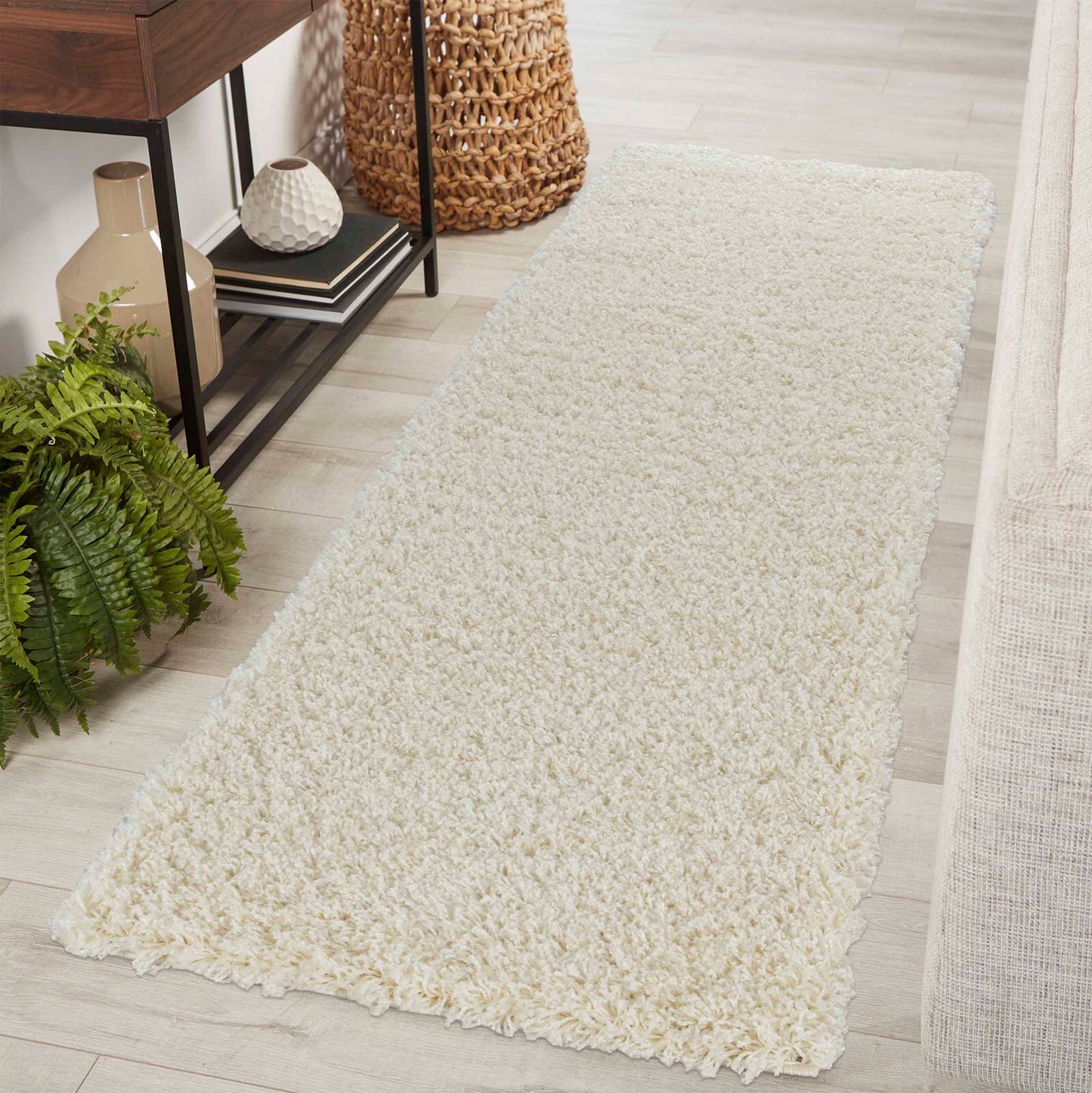 Oxford Rugs Living Room – Grey Area Rug for Home – Fluffy Shaggy Super Soft Non-Slip Rug, Washable Modern Floor Carpet, Large Bedside Rug for Kids Room