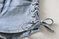 Bow Denim Shorts For Women | Personalized Denim Shorts For Women