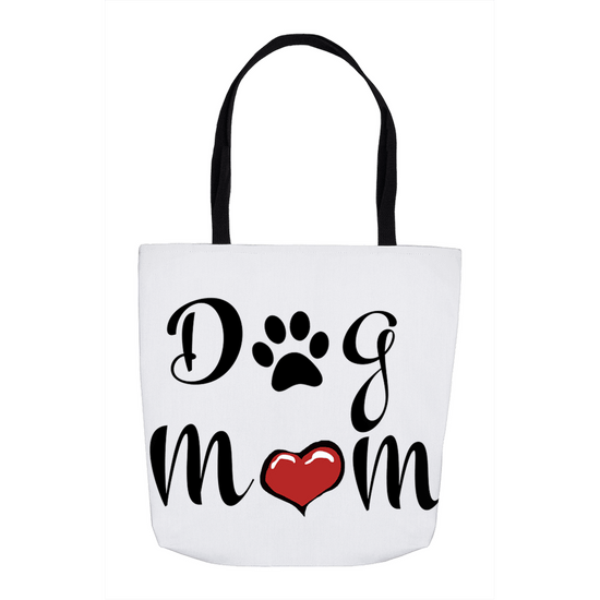 Dog Mom White | Dog Mom Bag With Matching Leash
