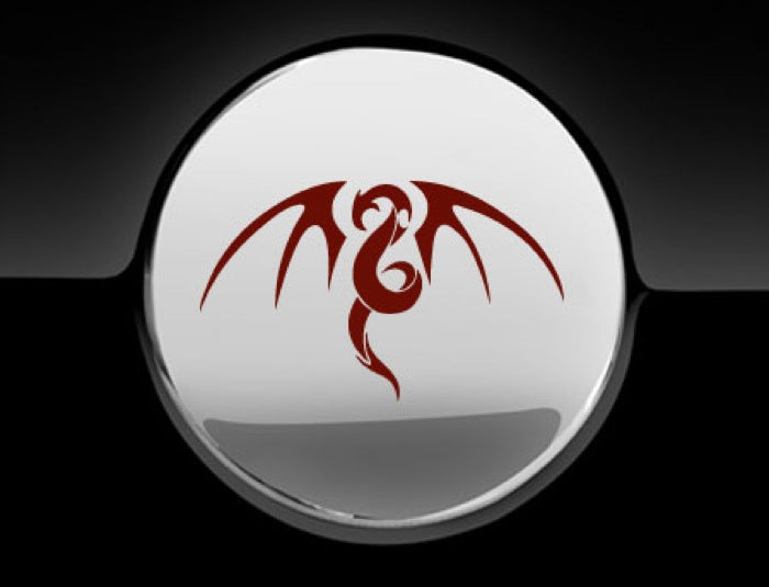 Tribal Dragon Fuel Cap Cover Car Sticker-7