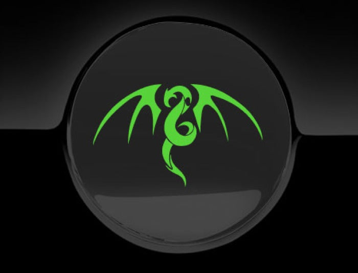 Tribal Dragon Fuel Cap Cover Car Sticker-10