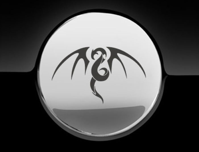 Tribal Dragon Fuel Cap Cover Car Sticker-11
