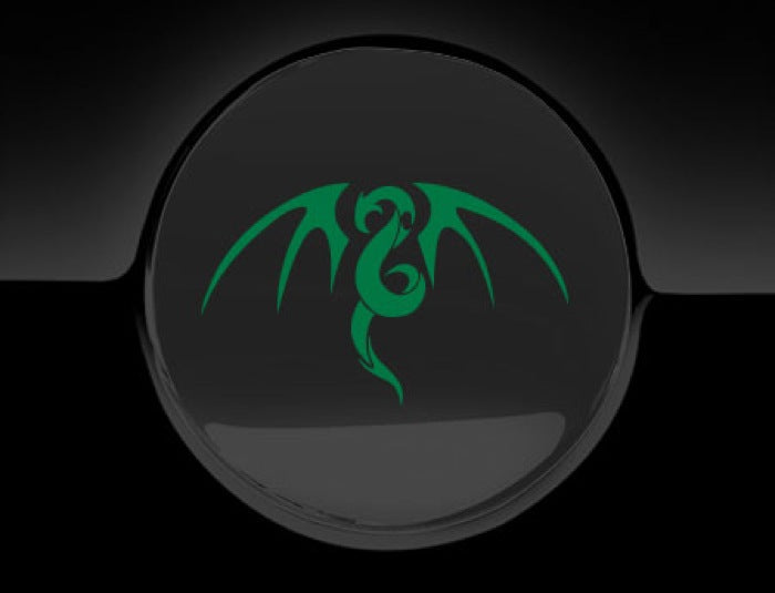 Tribal Dragon Fuel Cap Cover Car Sticker-15