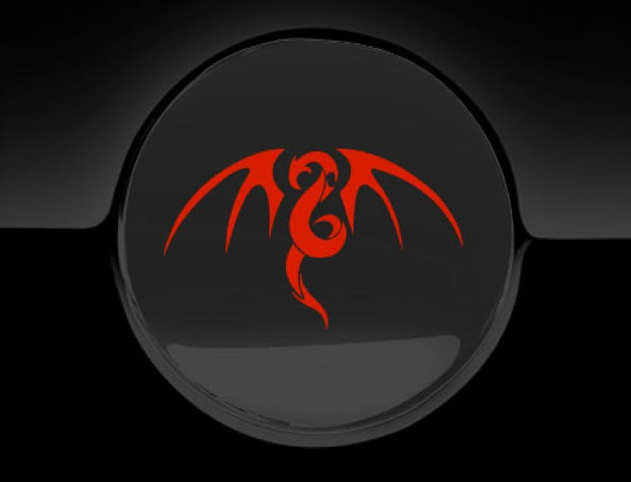 Tribal Dragon Fuel Cap Cover Car Sticker-16
