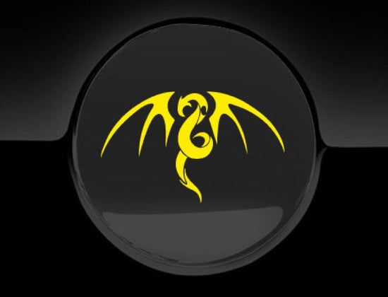 Tribal Dragon Fuel Cap Cover Car Sticker-20