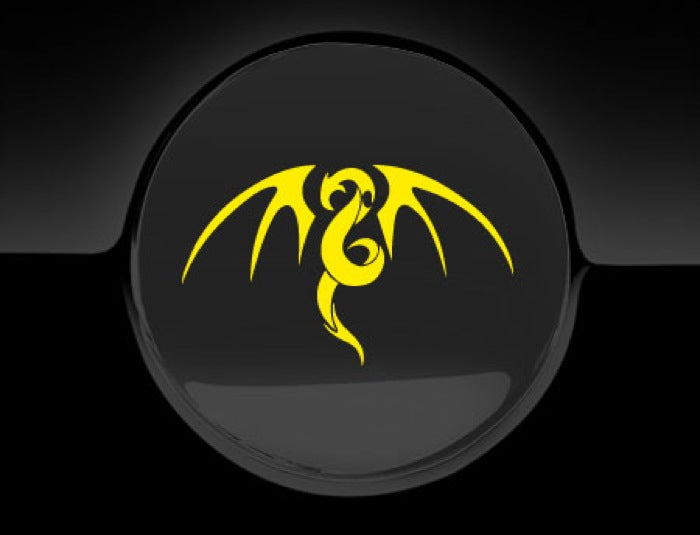 Tribal Dragon Fuel Cap Cover Car Sticker-20