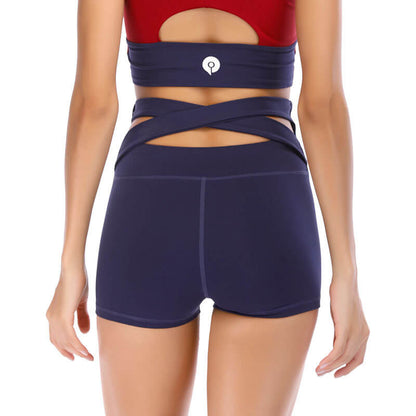 High Waist Seamless Yoga Shorts | compression Sports Shorts For Women