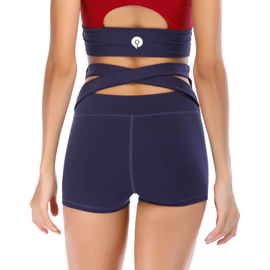 High Waist Seamless Yoga Shorts | compression Sports Shorts For Women