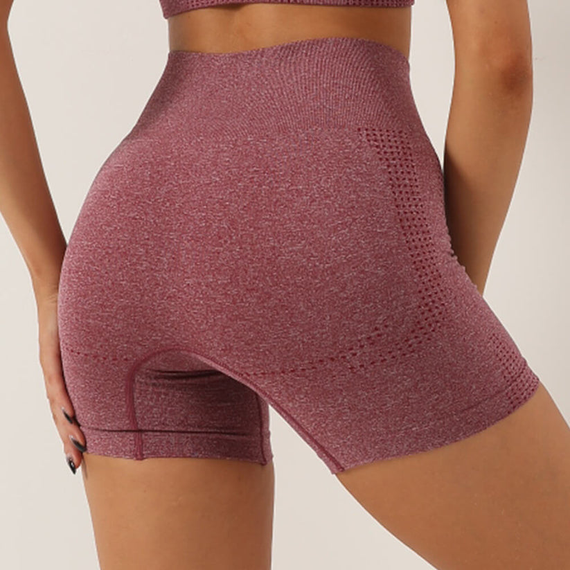 High Waisted Yoga Shorts For Women | Summer Workout Shorts For Women