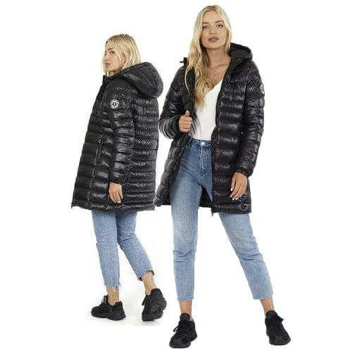  Ladies' Brave Soul Everett Long 2 Padded Jacket | Winter Padded Jacket