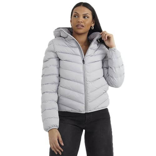 Ladies' Brave Soul Grant Padded Jacket | Brave Soul Jacket Discount