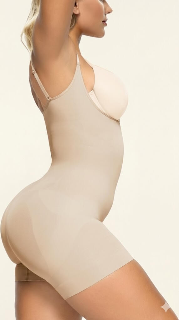 Open Bust Shapewear Bodysuit | Tummy Control Bodysuits For Women