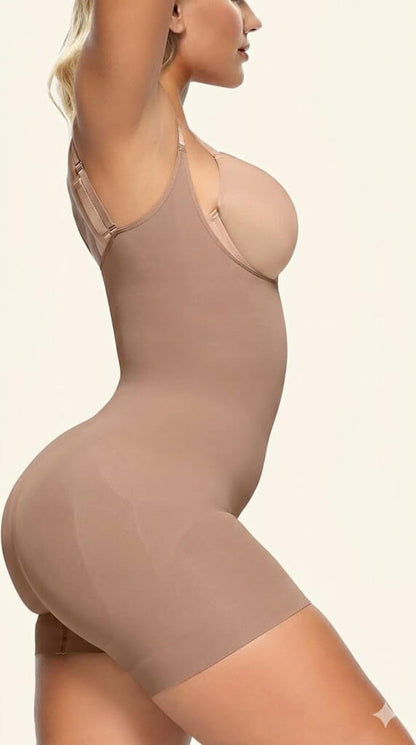 Open Bust Shapewear Bodysuit | Tummy Control Bodysuits For Women