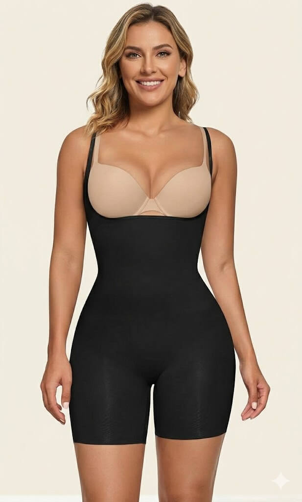 Open Bust Shapewear Bodysuit | Tummy Control Bodysuits For Women