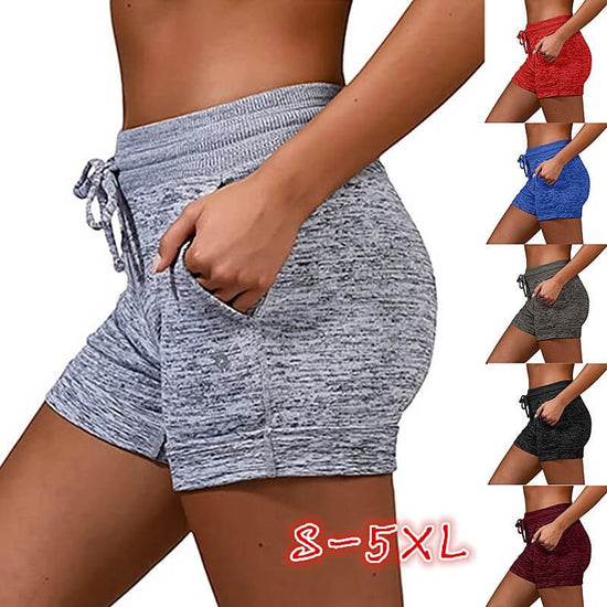Quick-Dry Lace-up Stretch Sports Pants | Lightweight Sports Shorts
