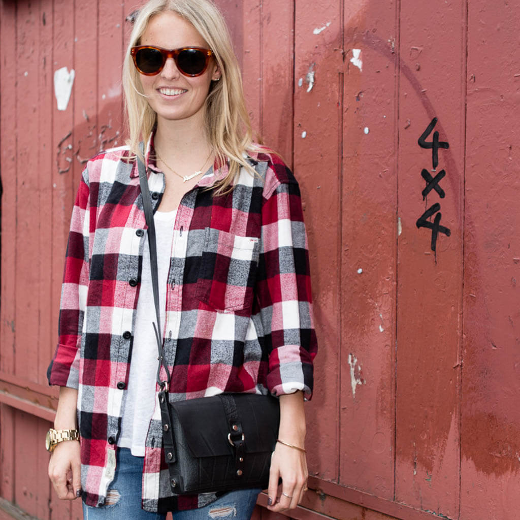 Recycled Rubber Vegan Handbag | Sustainable Vegan Handbags