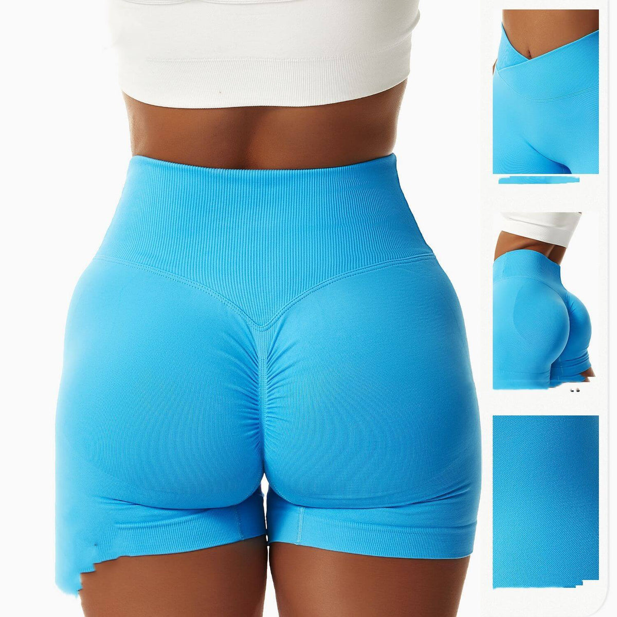 Seamless Sports Shorts Women | Tie Dye Yoga Shorts Women
