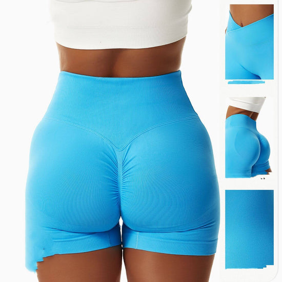Seamless Sports Shorts Women | Tie Dye Yoga Shorts Women