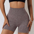 Seamless Yoga Shorts Women | High Waist Hip-Lifting Fitness Pants