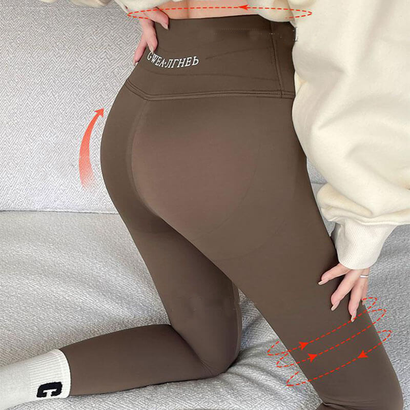 Skinny Tummy Control Yoga Pants | High Waist Leggings for Women Winter