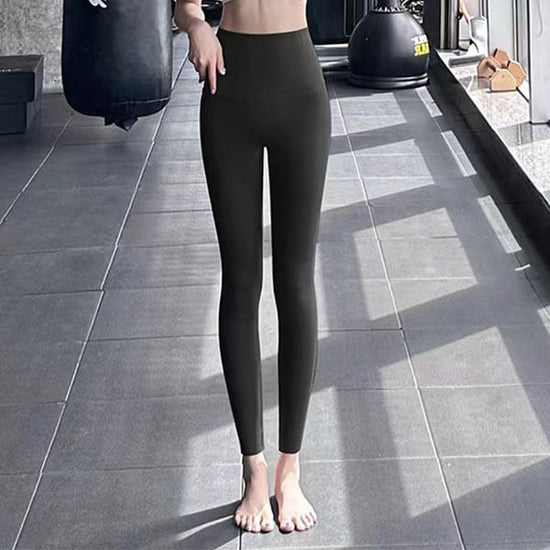 Skinny Tummy Control Yoga Pants | High Waist Leggings for Women Winter