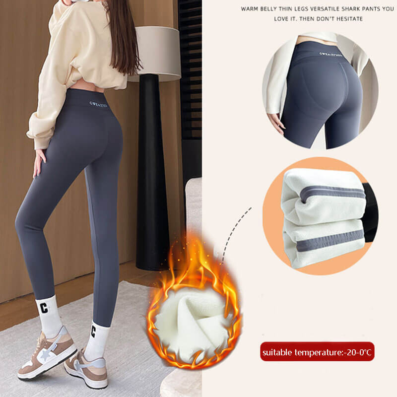 Skinny Tummy Control Yoga Pants | High Waist Leggings for Women Winter