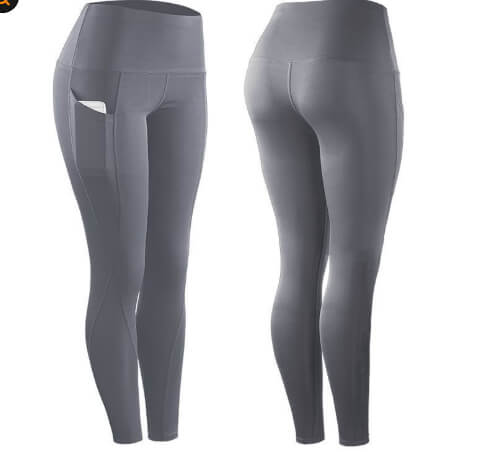 Soft Breathable Leggings | High Compression Pants for Running and Gym