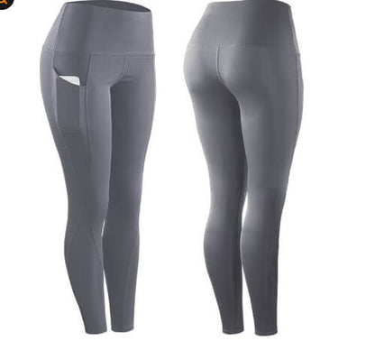 Soft Breathable Leggings | High Compression Pants for Running and Gym