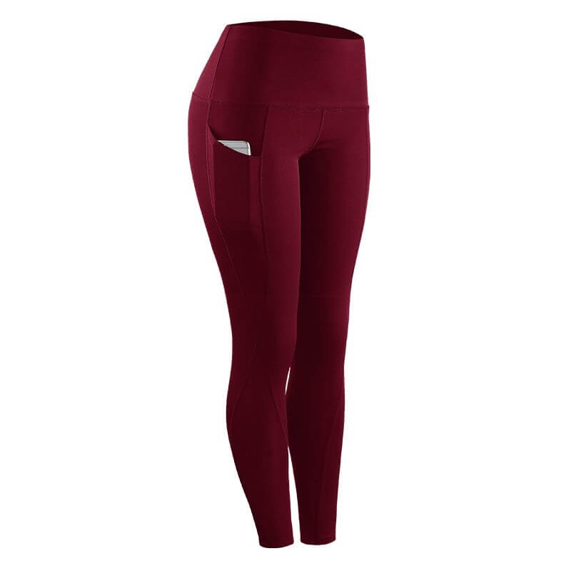 Soft Breathable Leggings | High Compression Pants for Running and Gym