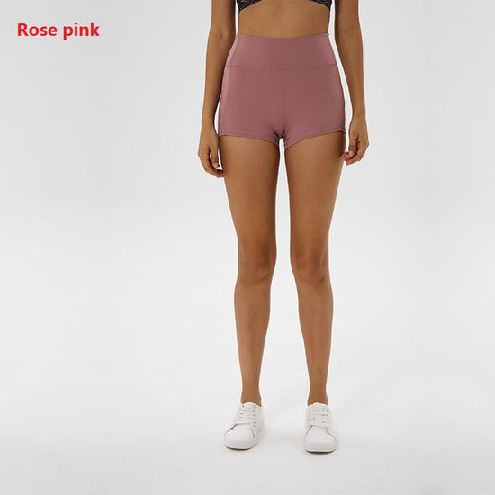 Soft Nylon Workout Shorts | Workout Shorts Slim Tummy Control