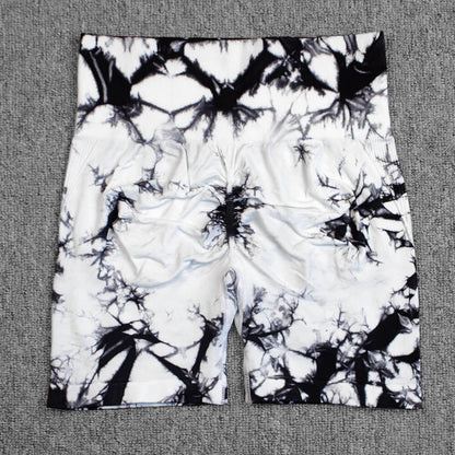 Tie Dye High Waist Fitness Leggings For Women | Sexy Printed Yoga Pant