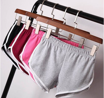 Women Summer Casual Workout Shorts | High Waist Skinny Shorts 