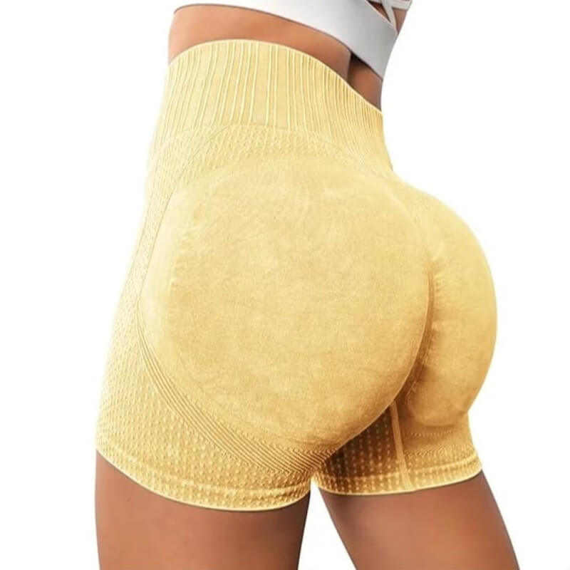 Women’s High Waisted Yoga Shorts | Quick Dry Running Yoga Shorts
