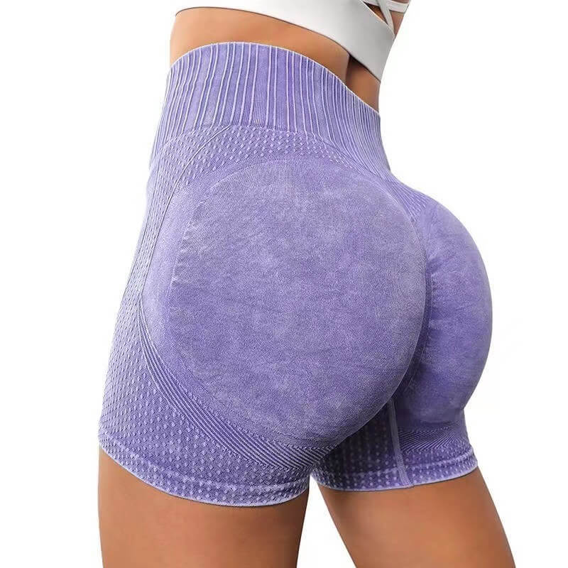 Women’s High Waisted Yoga Shorts | Quick Dry Running Yoga Shorts