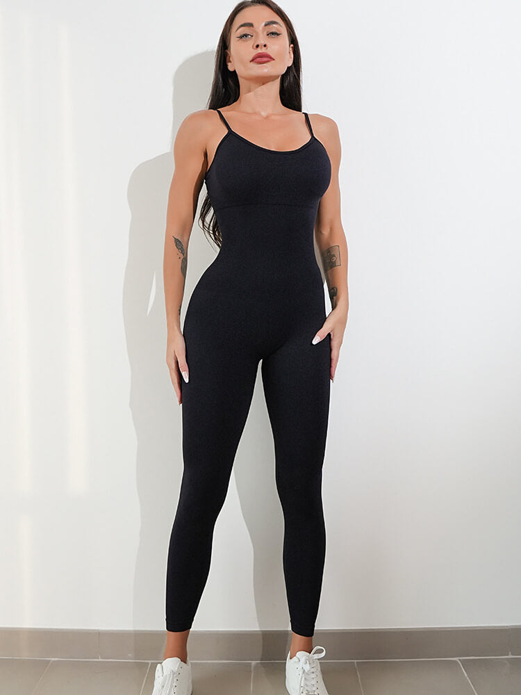 Women’s One-Piece Jumpsuit | Tummy Control Rompers Sleeveless Bodysuits