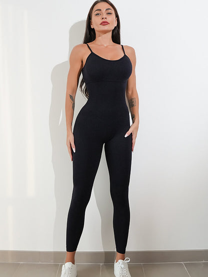 Women’s One-Piece Jumpsuit | Tummy Control Rompers Sleeveless Bodysuits