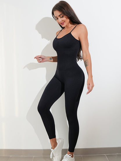 Women’s One-Piece Jumpsuit | Tummy Control Rompers Sleeveless Bodysuits