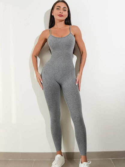 Women’s One-Piece Jumpsuit | Tummy Control Rompers Sleeveless Bodysuits