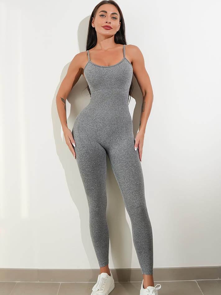 Women’s One-Piece Jumpsuit | Tummy Control Rompers Sleeveless Bodysuits