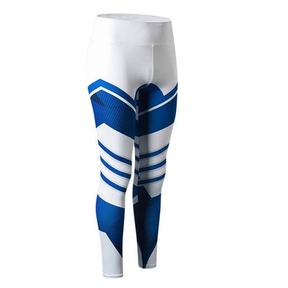 Women's Reflective High Waisted Leggings | Sport Yoga Pants With Pockets